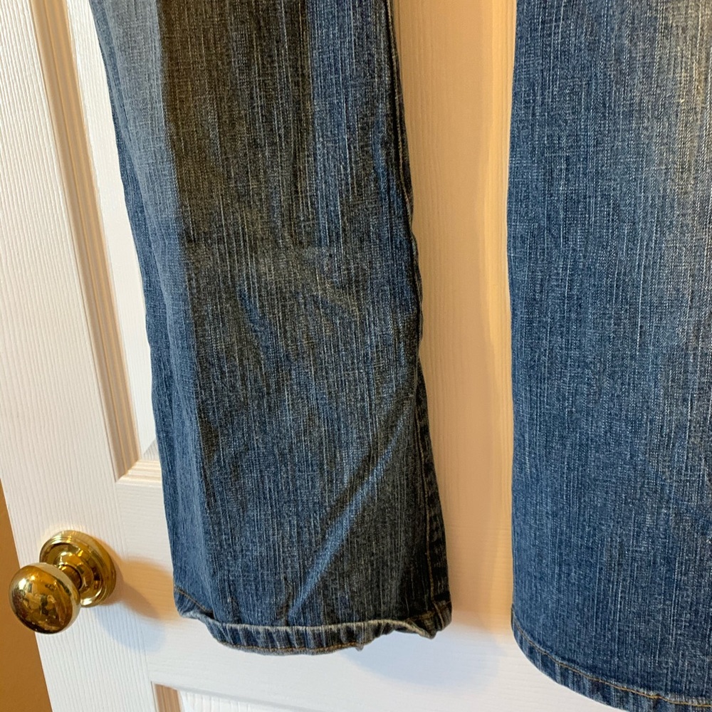 Zana Di lace-up Bell bottom jeans size 6